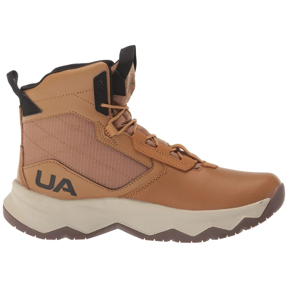 Under Armour Stellar G2 Tactical Boots Men's Size 10.5 Brown Military Waterproof - Picture 6 of 8